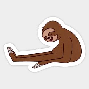 Sleepy Sloth Sticker